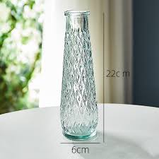 Household glass vase